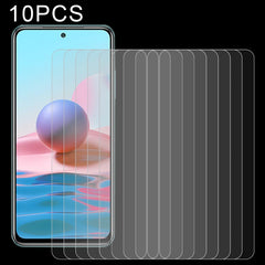 10 PCS 2.5D Película de vidrio templado sin ...