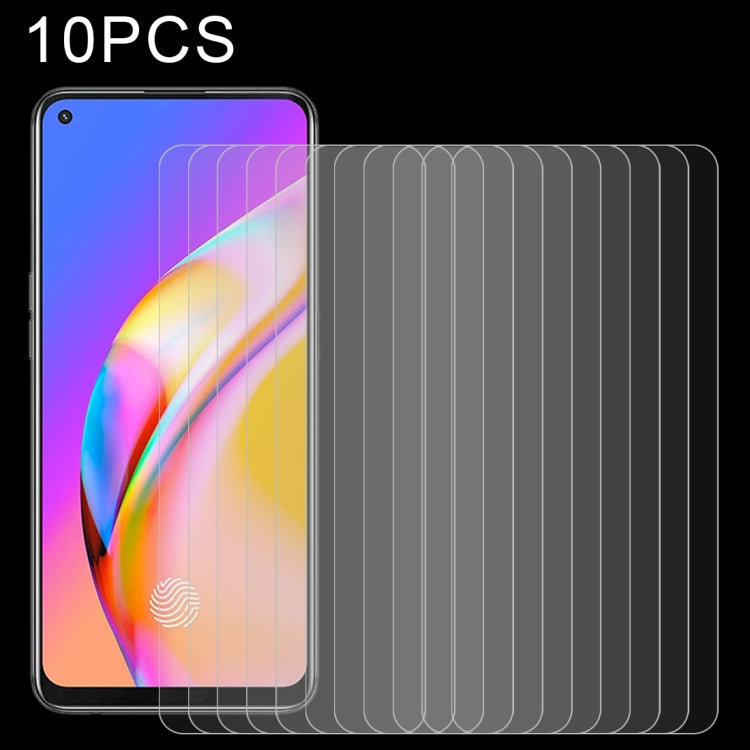 10 PCS 2.5D Película de vidrio templado sin ...