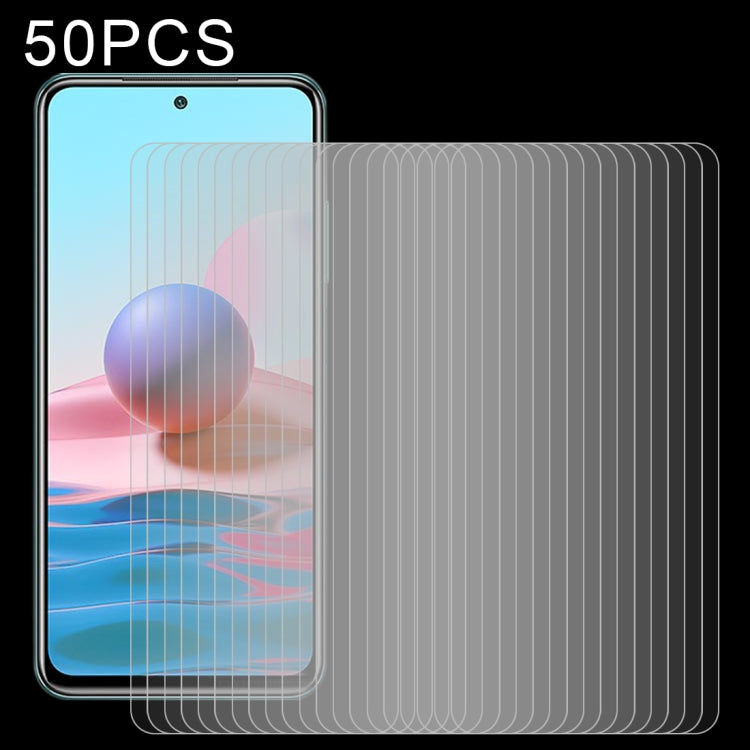 50 PCS 2.5D Película de vidrio templado de p...