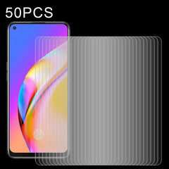 50 PCS 2.5D Película de vidrio templado de p...
