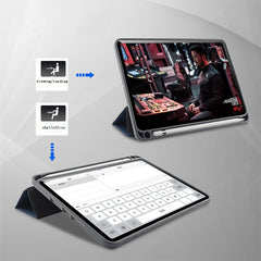 Para iPad 10.2 Litchi Texture Funda de cuero...