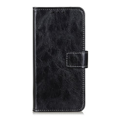 Retro Crazy Horse Texture Funda de cuero con...