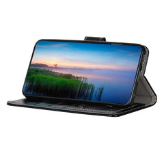 Retro Crazy Horse Texture Funda de cuero con...