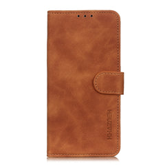 KHAZNEH Retro Texture PU + TPU Estuche de cu...
