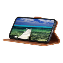 KHAZNEH Retro Texture PU + TPU Estuche de cu...