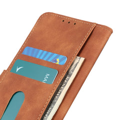KHAZNEH Retro Texture PU + TPU Estuche de cu...