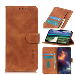 KHAZNEH Retro Texture PU + TPU Estuche de cu...