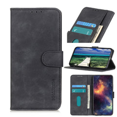 KHAZNEH Retro Texture PU + TPU Estuche de cu...
