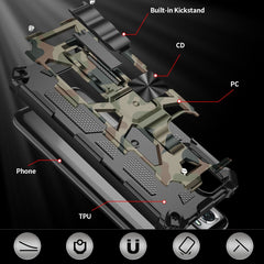 Camuflaje Armadura a prueba de golpes TPU + ...