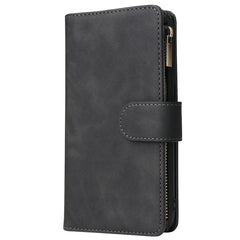 Funda de cuero con tapa horizontal esmerilad...