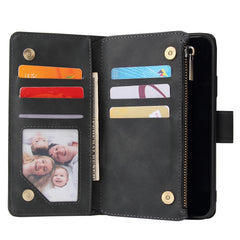 Funda de cuero con tapa horizontal esmerilad...