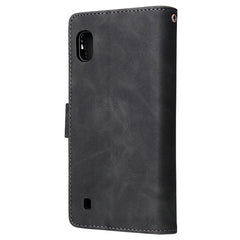 Funda de cuero con tapa horizontal esmerilad...
