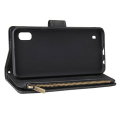 Funda de cuero con tapa horizontal esmerilad...