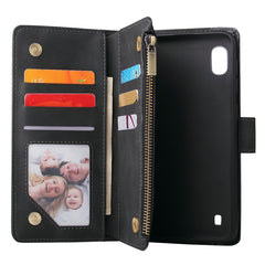 Funda de cuero con tapa horizontal esmerilad...