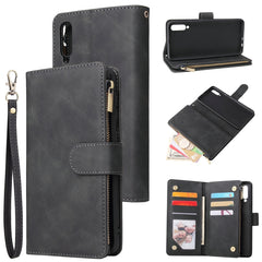 Funda de cuero con tapa horizontal esmerilad...