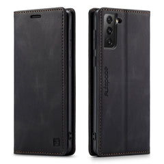 AutSpace A01 Retro Skin-feel Crazy Horse Tex...
