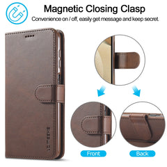 Para Samsung Galaxy F62 / M62 LC.IMEEKE Calf...