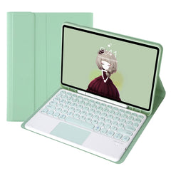 YT098B-A Funda de cuero con teclado Bluetoot...
