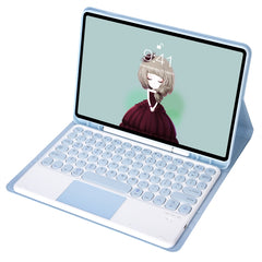 YT098B-A Funda de cuero con teclado Bluetoot...