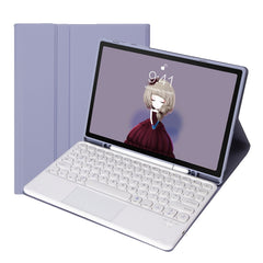 YT098B-A Funda de cuero con teclado Bluetoot...