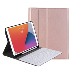YA098B Estuche de cuero con teclado Bluetoot...