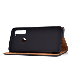 Estuche de cuero con tapa horizontal magnéti...
