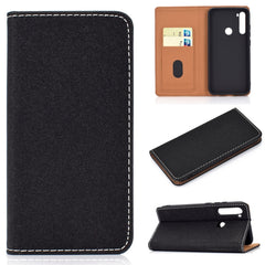 Estuche de cuero con tapa horizontal magnéti...
