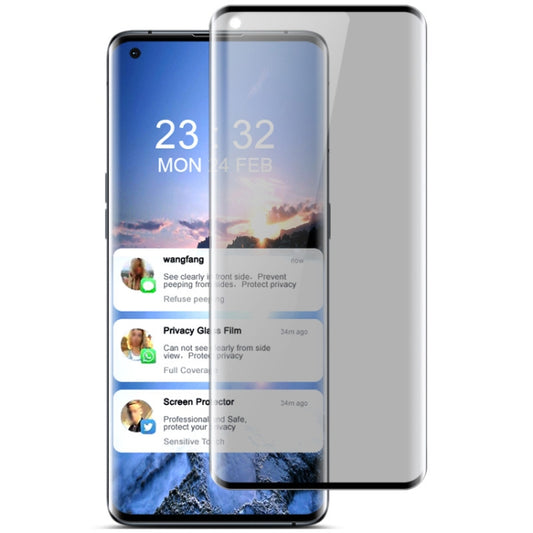 Para OPPO Find X3 Película de vidrio templado antideslumbrante