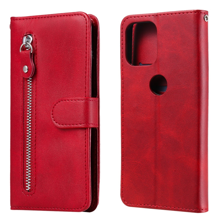Estuche de cuero con tapa horizontal y crema...
