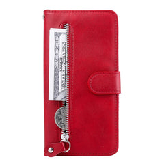 Estuche de cuero con tapa horizontal y crema...