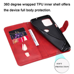 Estuche de cuero con tapa horizontal y crema...