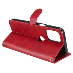 Estuche de cuero con tapa horizontal y crema...