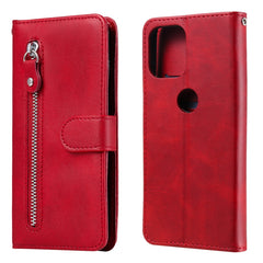 Estuche de cuero con tapa horizontal y crema...