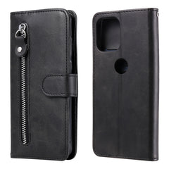 Estuche de cuero con tapa horizontal y crema...