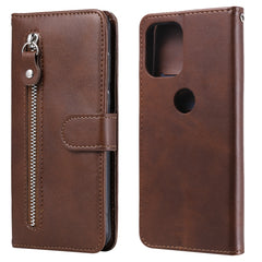 Estuche de cuero con tapa horizontal y crema...