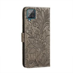 Funda de cuero con tapa horizontal con patró...