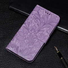 Funda de cuero con tapa horizontal con patró...