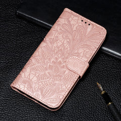 Funda de cuero con tapa horizontal con patró...