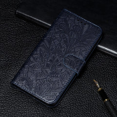 Funda de cuero con tapa horizontal con patró...