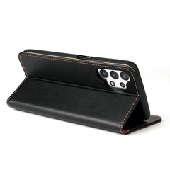 Fierre Shann PU Funda de cuero con tapa hori...