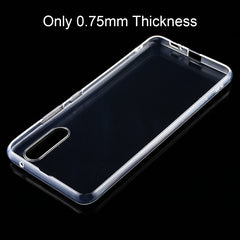 Estuche de TPU transparente ultrafino de 0,7...
