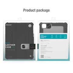 Estuche de cuero con tapa horizontal NILLKIN...