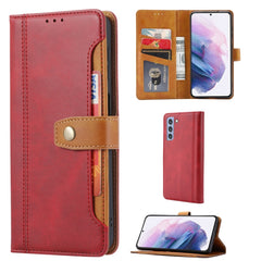 Estuche de cuero con tapa horizontal y cierr...