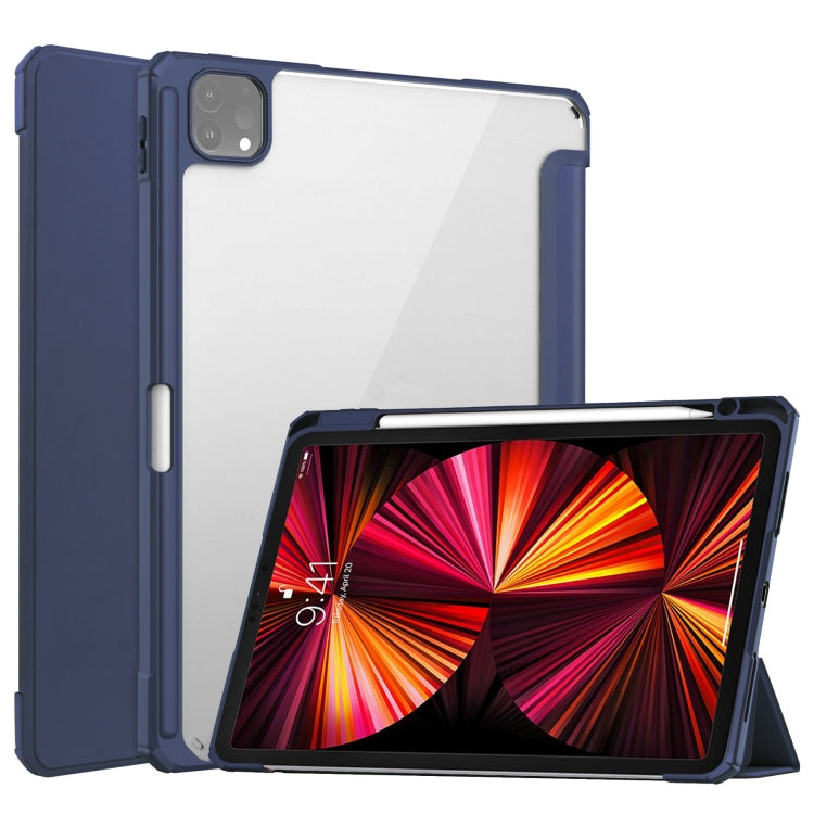 Estuche con tapa horizontal de tres pliegues...