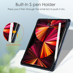 Estuche con tapa horizontal de tres pliegues...
