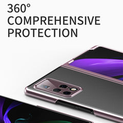 Estuche plegable transparente electrochapado...