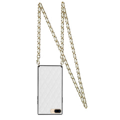Elegante patrón rómbico de cuero de microfib...