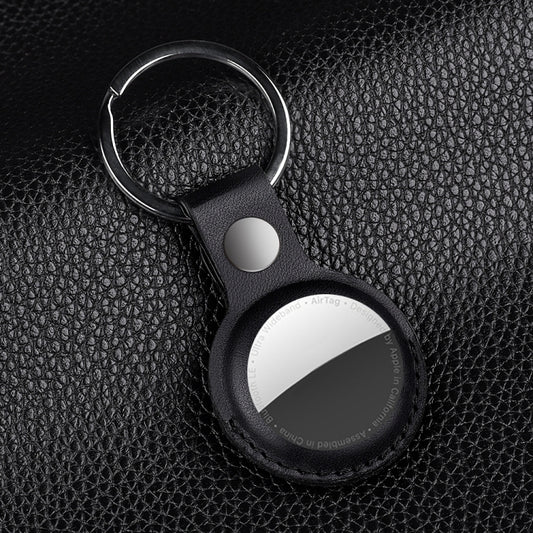 Funda de cuero PU para AirTag