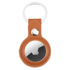 Funda de cuero PU para AirTag