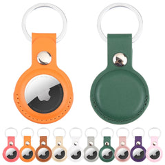 Funda de cuero PU para AirTag